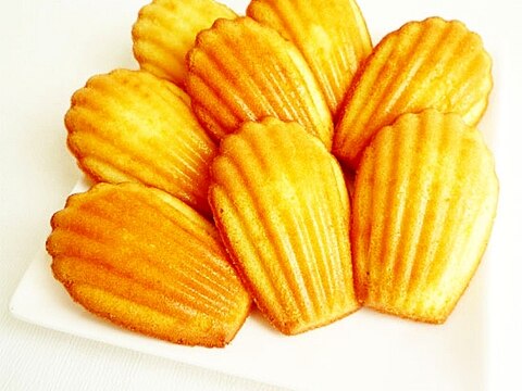 柚子香る マドレーヌ